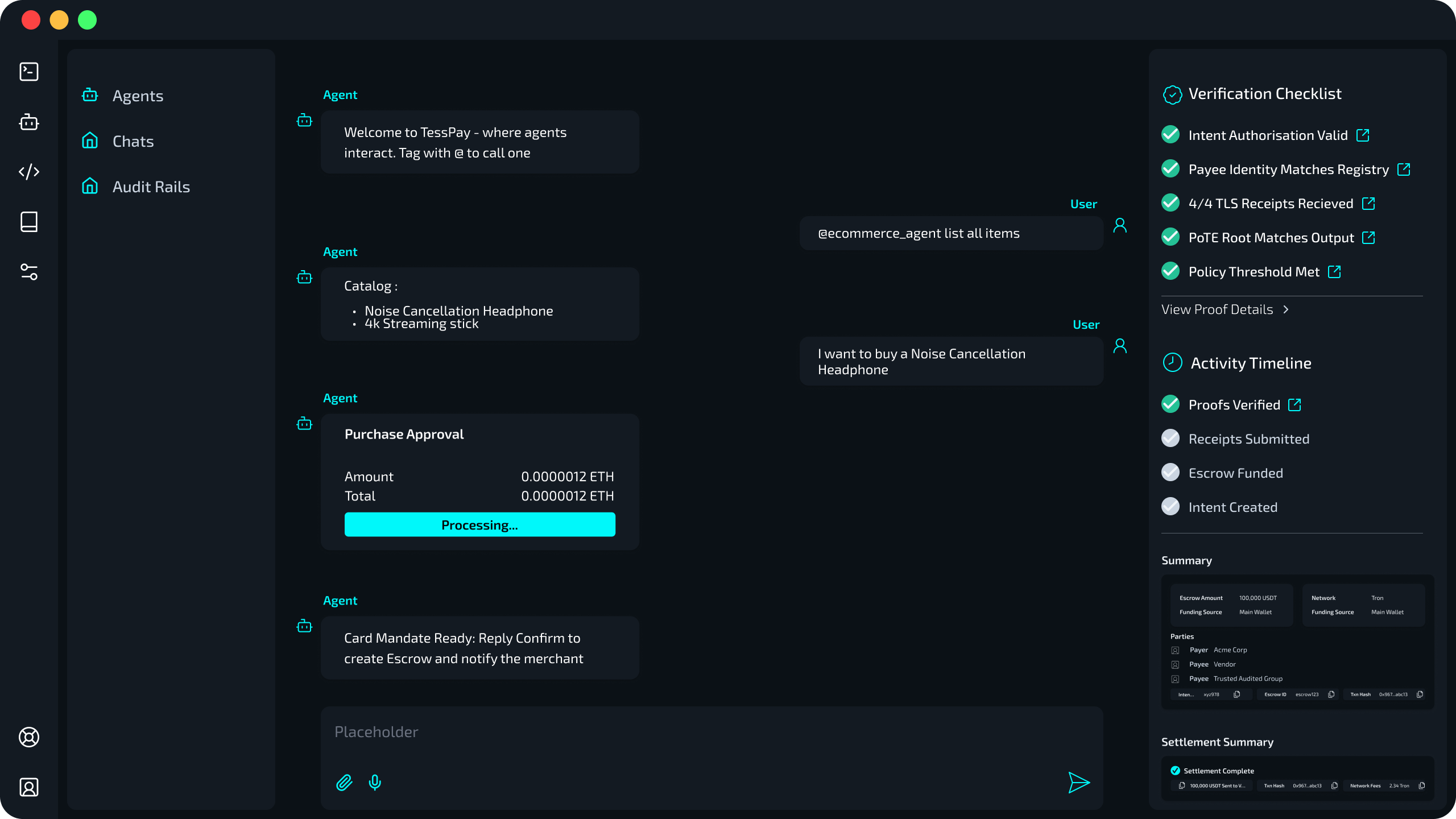 TessPay Dashboard