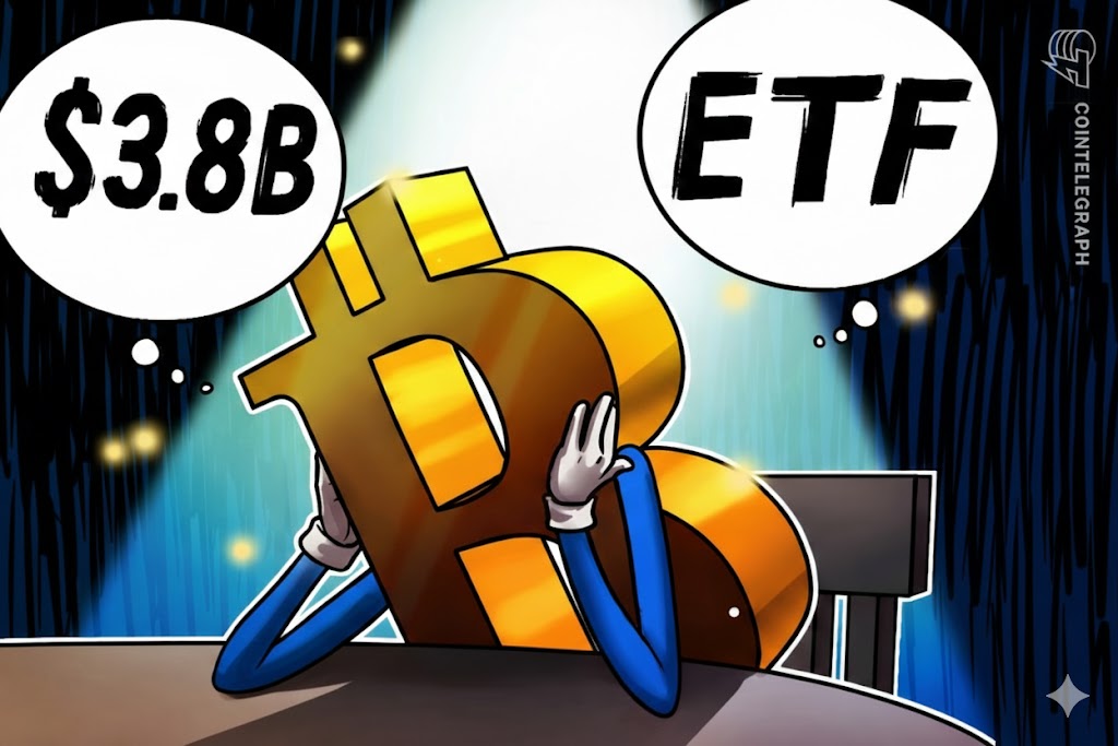 Spot Bitcoin ETFs Post Five Consecutive Weeks of Outflows Reaching $3.8B